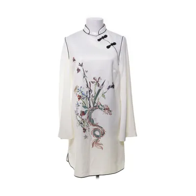 Cheongsam (White, Multicolored) from Mango Suit Polyester