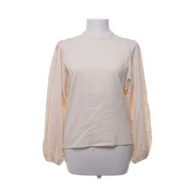 Bluse (Beige) fra Samsøe & Samsøe Elastan, Polyester, Uld, Viscose