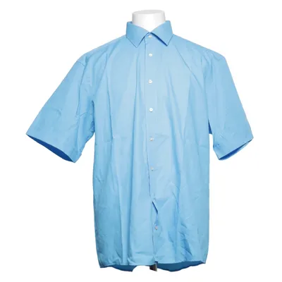 Chemise à manches courtes (Bleu) de Redmond Coton