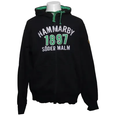 Sweat à capuche (Noir, Vert) de Hammarby IF Coton, Polyester