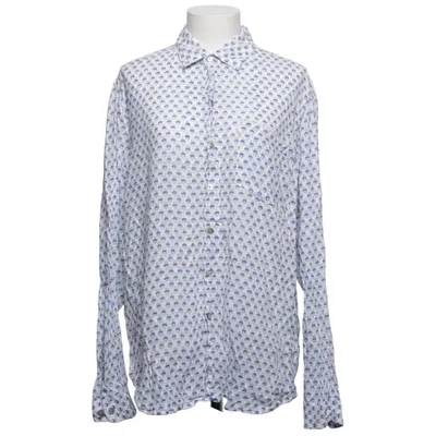 Shirt (Blauw, Wit) van Anokhi Katoen