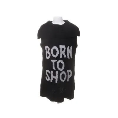 Jurk met col (Zwart) van Sophie Acryl, Nylon