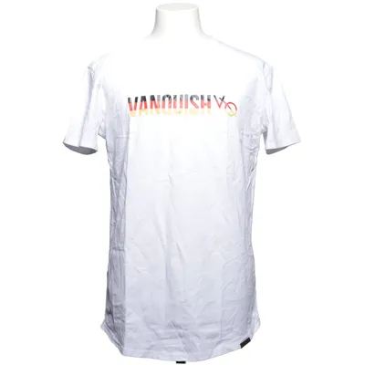T-shirt (White) from Vanquish Fitness Cotton, Elastane