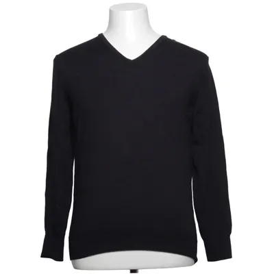 Pullover (Zwart) van Andrea Fenzi Merinowol, Zijde