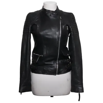 Biker jacket (Black) from MDK Cotton, Leather, Polyester
