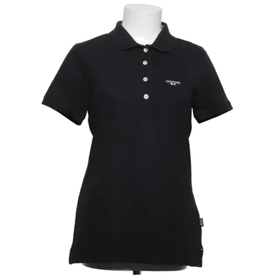 Poloshirt (Zwart) van Galvanni Katoen, Elastaan