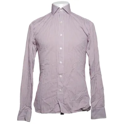 Shirt (Red, White) from Oscar Jacobson Cotton