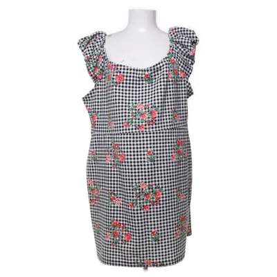 Dress (Multicolored) from Forever 21 Plus Cotton, Elastane