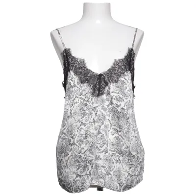 Tanktop (Wit, Zwart) van H&M Party Polyester, Polyamide