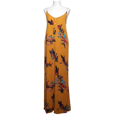 Robe longue (Jaune, Multicolore) de Natura Viscose