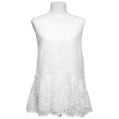 Haut (Blanc) de Hallhuber Donna Coton, Polyamide, Polyester, Soie, Viscose