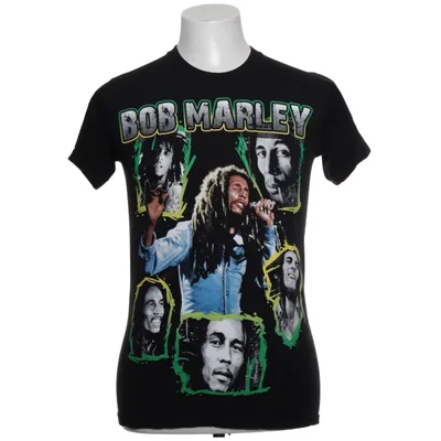 T-shirt (Svart, Flerfärgad) från Fruit of the Loom Bomull