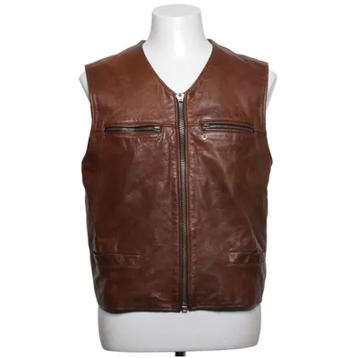 Leren vest (Bruin) van Chevignon Leer