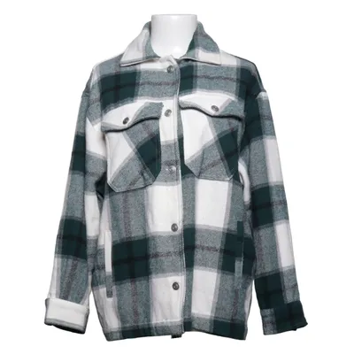 Överskjorta (Grön, Vit) från Chiquelle Bomull, Polyester, Viskos, Ull