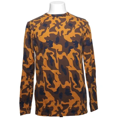 Langærmet t-shirt (Gul, Brun, Sort) fra MTWTFSS WEEKDAY Bomuld, Elastan