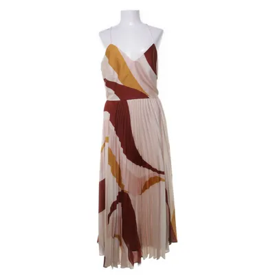 Dress (Beige, Multicolored) from Mango Suit Polyester