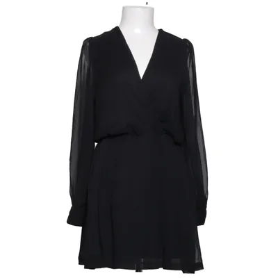 Slå-om-kjole (Sort) fra The Style London Elastan, Polyester, Viscose