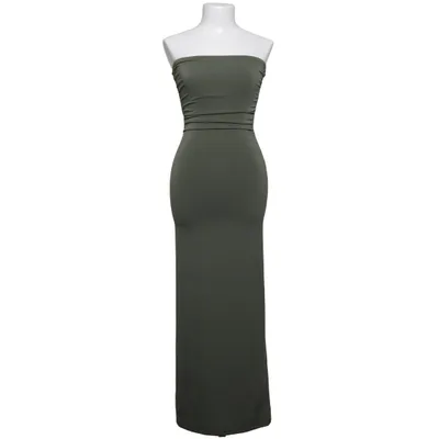 knee length dresses for ladies Yellow Halter Maxi Dress with Mesh Cut Out | Ruched Formal Evening Gown |  Summer Wedding Guest & Vacation Resort Wear