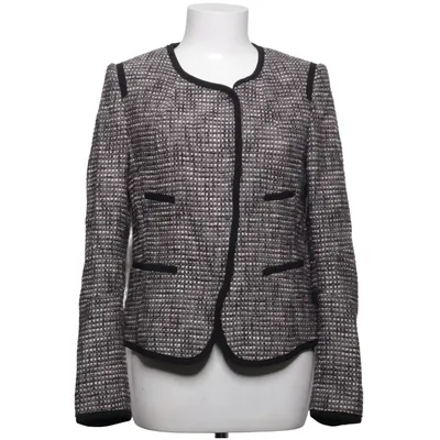 Blazer (Black, White) from Luisa Cerano Cotton, Modal, Polyamide, Viscose