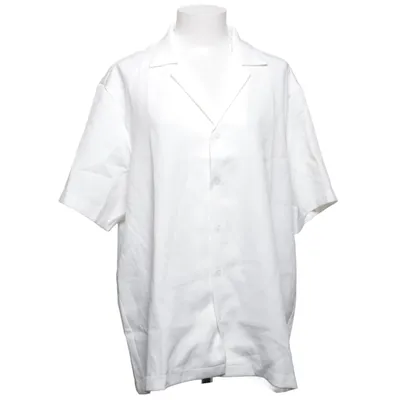 Kortärmad skjorta (Vit) från Fashion By Fordeal Elastan, Polyester