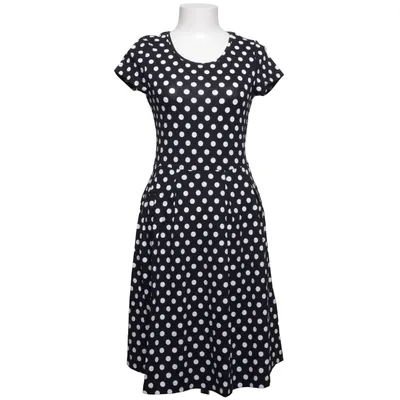 Kleid (Schwarz, Weiß) von Bodyflirt Elasthan, Viskose