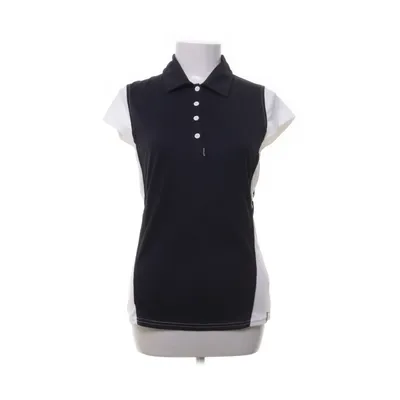 Polo shirt (Black, White) from Abacus Polyester