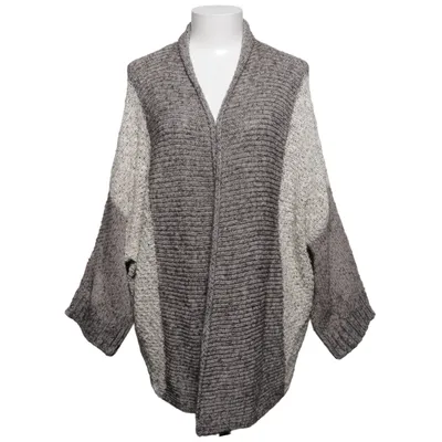 Cardigan (Gray, Beige) from Sandwich Acrylic, Cotton, Polyester