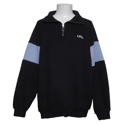 Sweatshirt (Noir, Bleu) de Lfdy Coton, Polyester