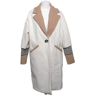 Frakke (Hvid, Beige, Sort) fra Maryley Polyester