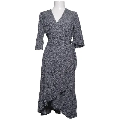 Wrap dress (Black, White) from Pure Female Viscose
