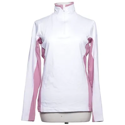 Base layer shirt (White, Pink) from Princess of Powder Elastane, Polyamide