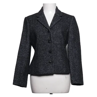 Kavaj (Grå) från Zara Polyester, Ull
