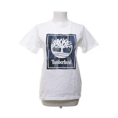 T-shirt (Wit, Meerkleurig) van Timberland Katoen, Elastaan