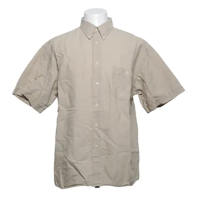Kortærmet skjorte (Beige) fra Florentino Bomuld