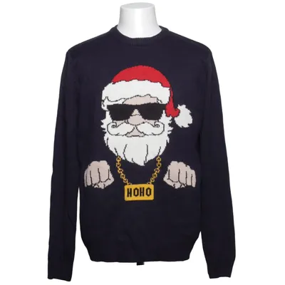 Christmas sweater (Blue, Red, White) from New Look Men Acrylic