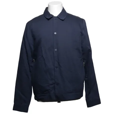 Coach jacket (Blue) from Samsøe & Samsøe Cotton, Linen, Polyester, Viscose