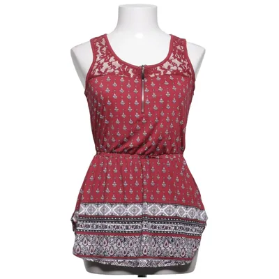Top (Rød, Flerfarvet) fra Ardene Elastan, Polyester