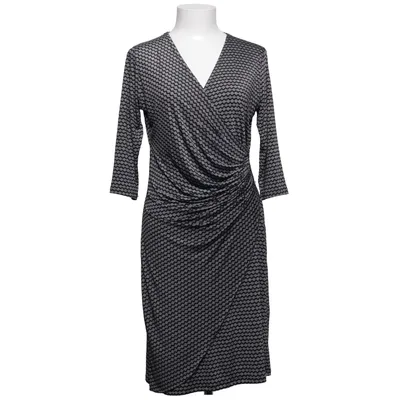 Wrap dress (Black, Gray) from Revdelle Elastane, Polyester