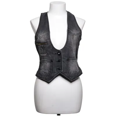 Jeansväst (Grå) från Xanaka Bomull