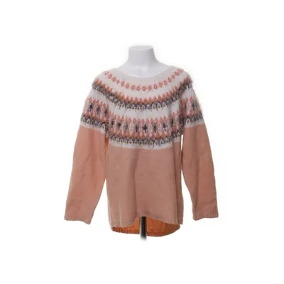 Trui (Roze, Wit) van La Redoute Acryl, Polyester