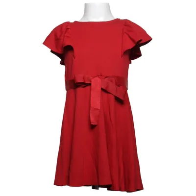 Dress (Red) from Lindex Kids Elastane, Polyester, Viscose