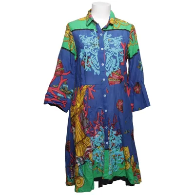 Robe chemise (Bleu, Vert, Jaune) de Antica Sartoria Coton