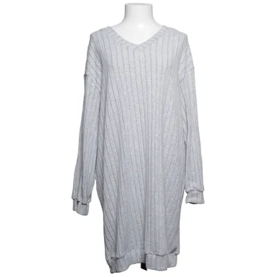 Kjole (Grå) fra Shein Curve Elastan, Polyester
