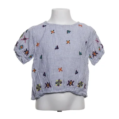 Topp (Blå, Vit, Flerfärgad) från Zara Girls Bomull, Linne