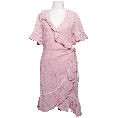 Omlottklänning (Röd, Vit) från Unmade Copenhagen Bomull