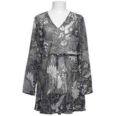 Strandjurk (Zwart, Wit) van Basic Line Polyester