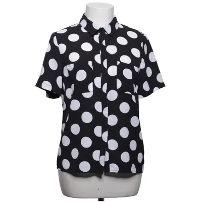 Chemise à manches courtes (Noir, Blanc) de Diff Polyester
