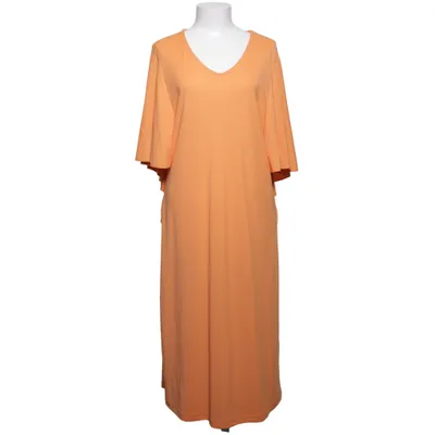 Dress (Orange) from Ulla Popken Polyester, Viscose