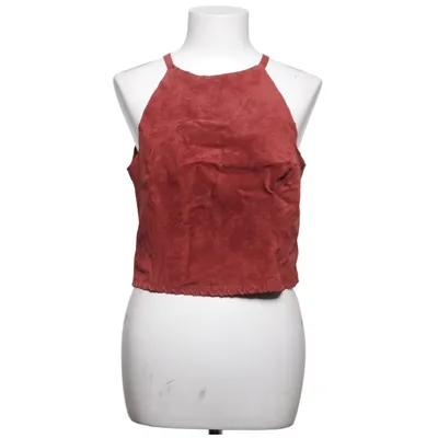 Haltertop (Rood) van Exclusive Collection Gina Tricot Leer