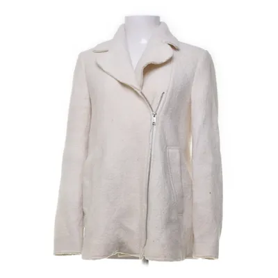 Jas (Wit) van Zara Trafaluc Outerwear Collection Polyester, Wol, Viscose